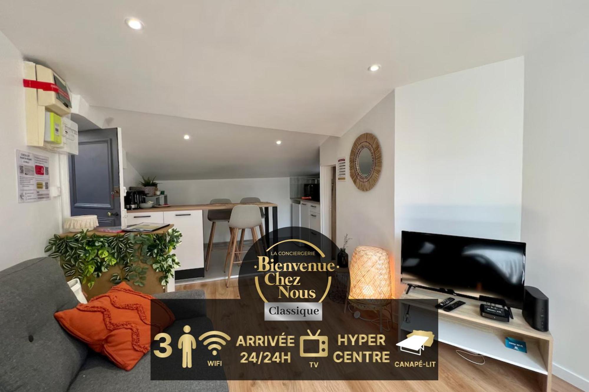 Appartement F2 *la Treille* Centre Historique Fd 3p